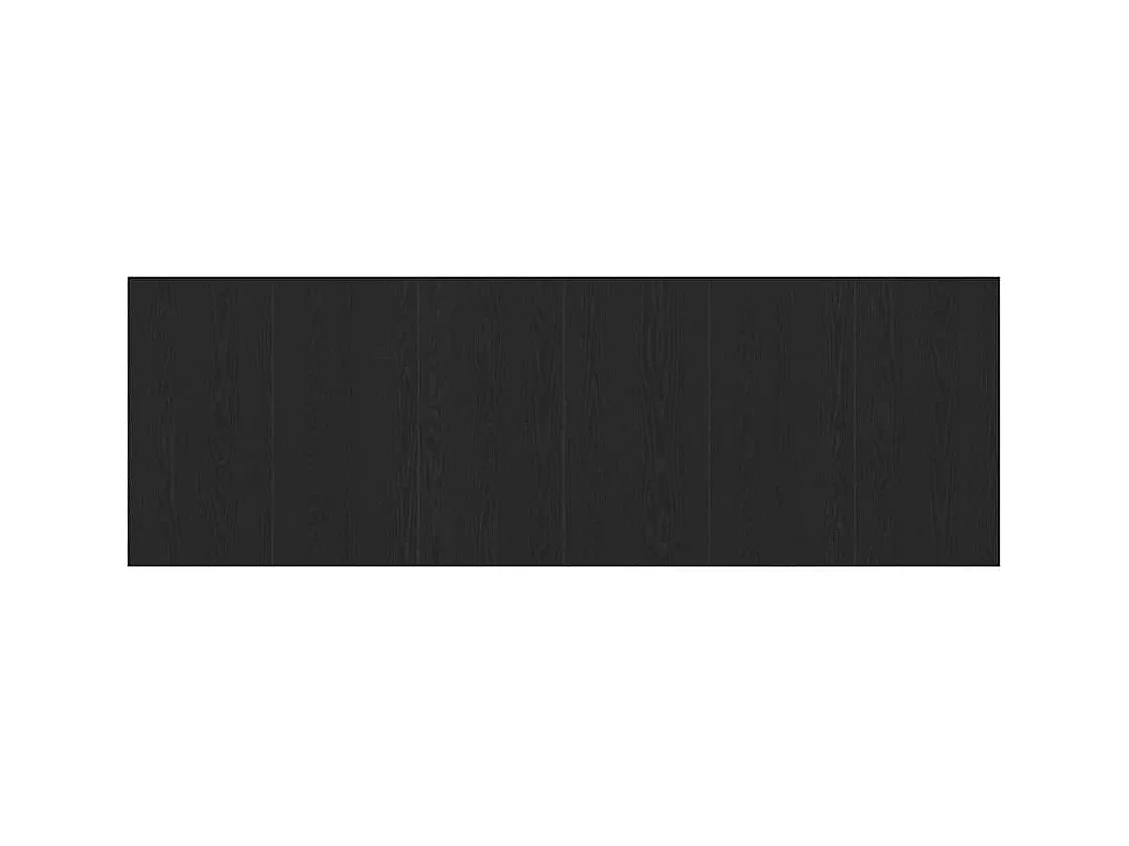 Tête de lit Chêne noir 240 x 1,5 x 80 cm Bois d'ingénierie