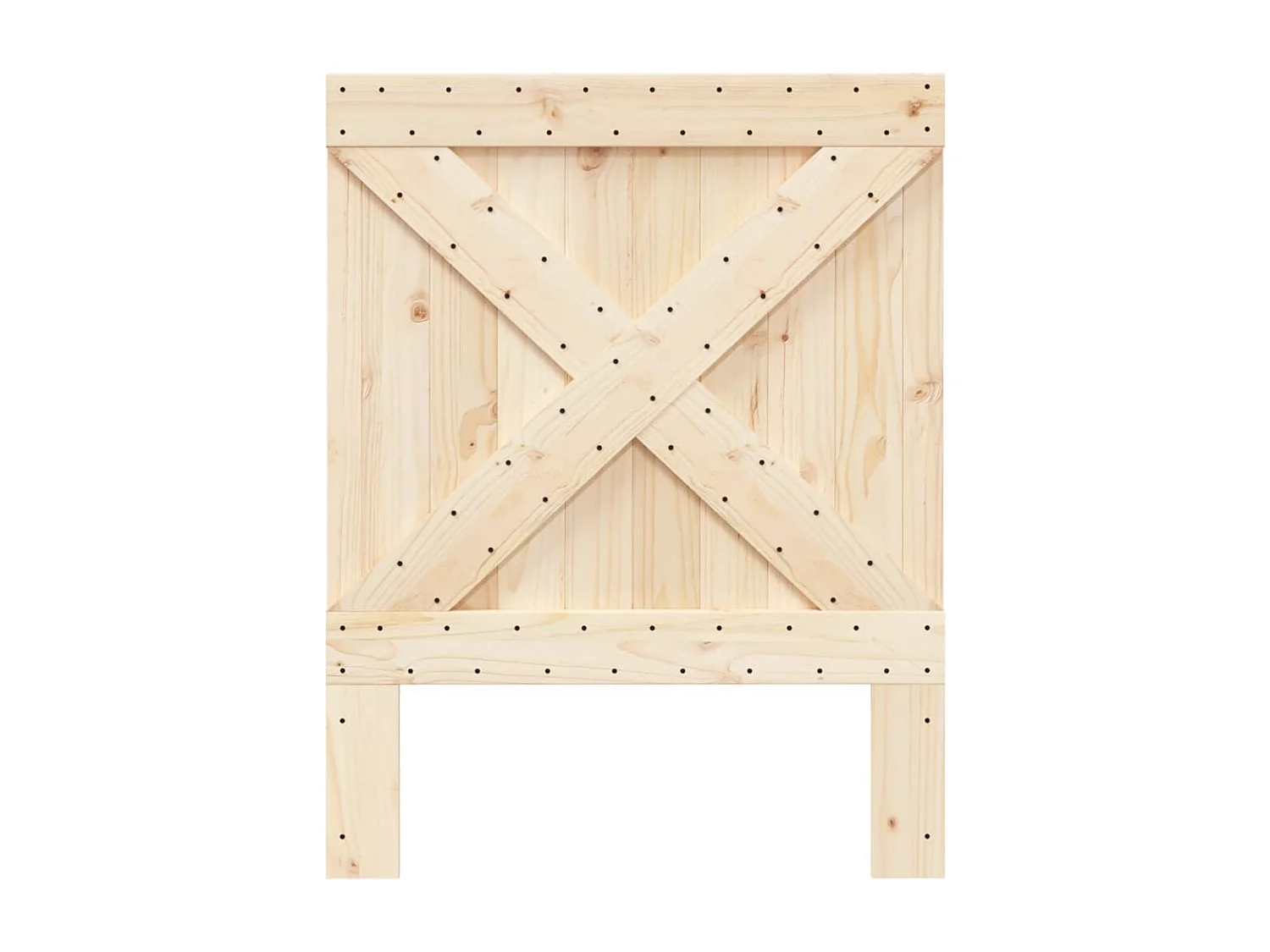 Cabecero 80x104 cm madera maciza de pino