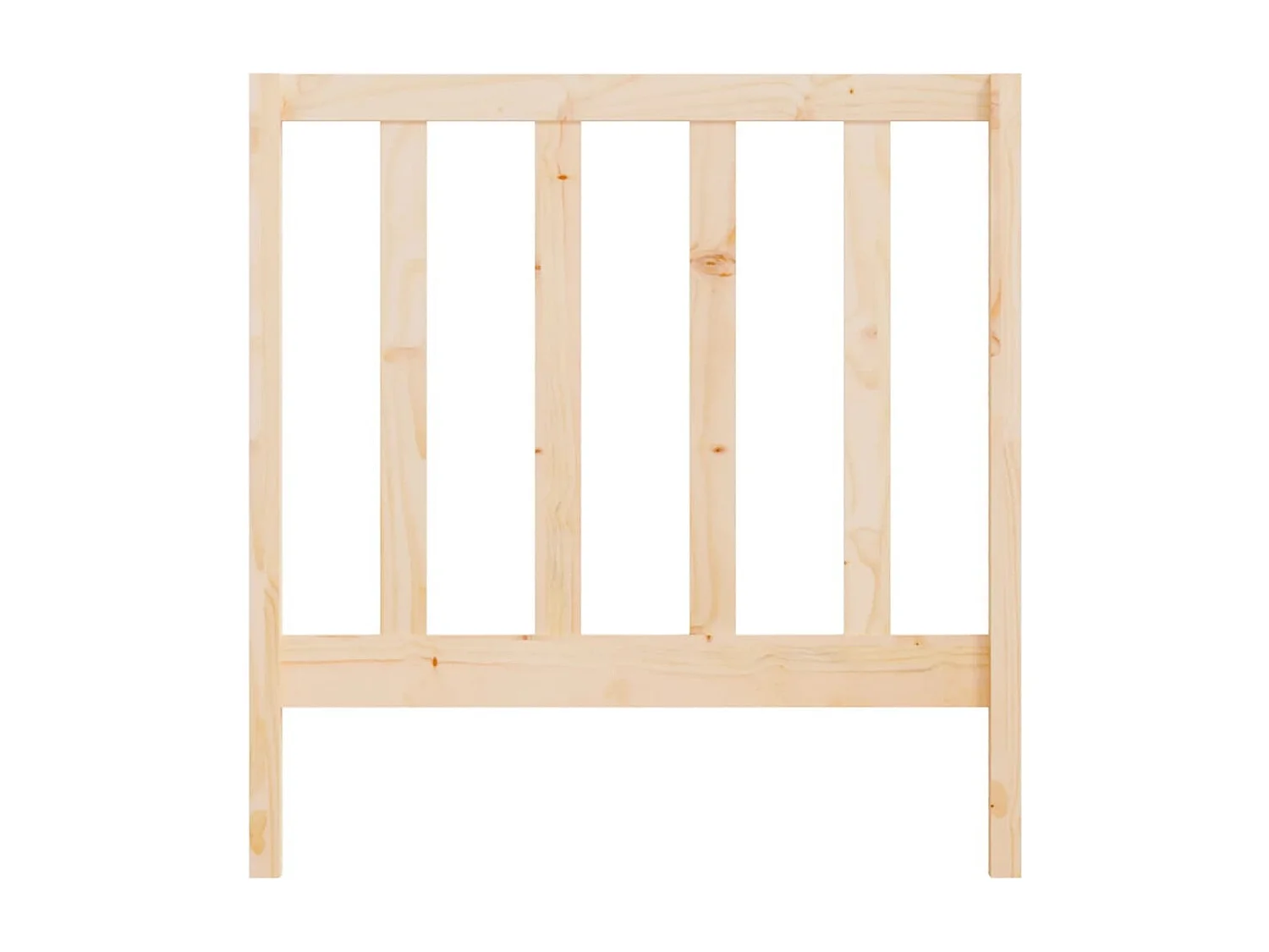 Hoofdbord 96x4x100 cm Massief grenenhout