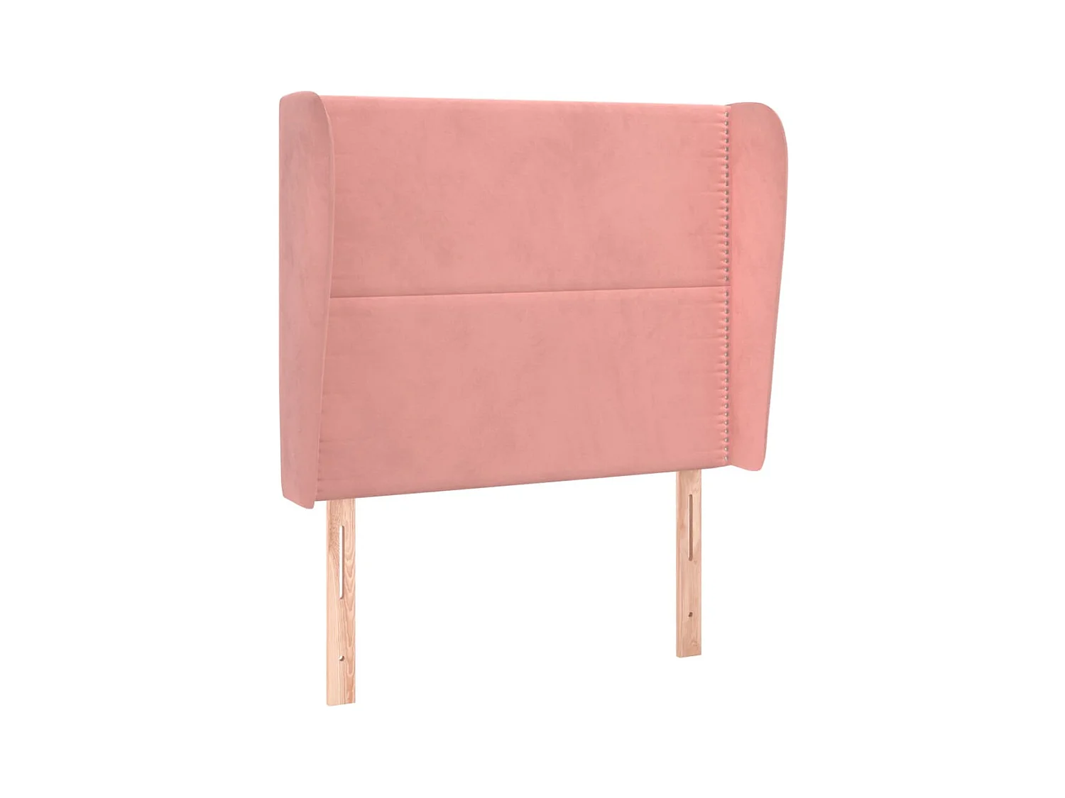 Hoofdbord met vleugels Rose 93x23x118/128 cm Fluweel