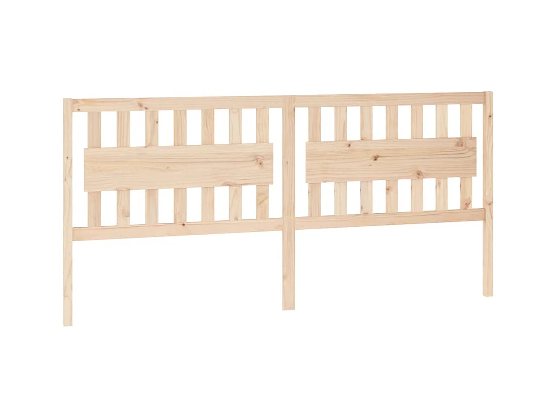 Kopfteil 205,5x4x100 cm Massivholz Kiefer