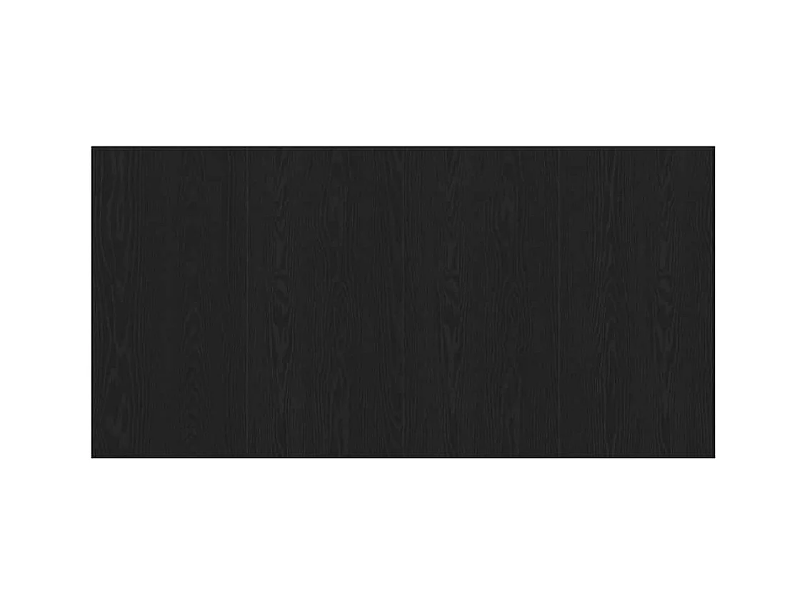 Tête de lit Chêne noir 160 x 1,5 x 80 cm Bois d'ingénierie