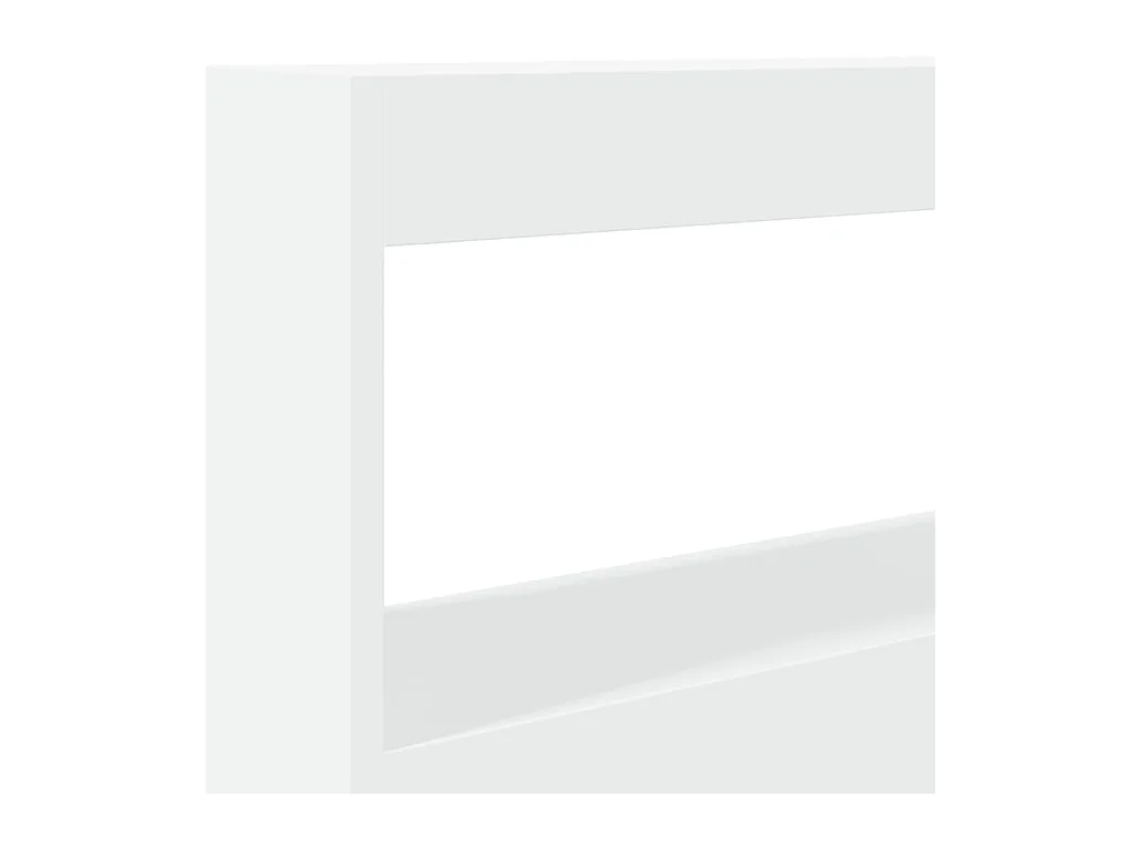 Cabecero de armario con LED blanco 100x17x102 cm