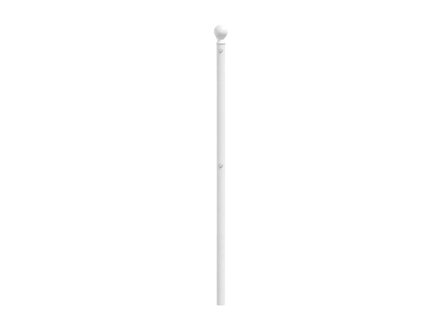 Tête de lit métal blanc 193 cm