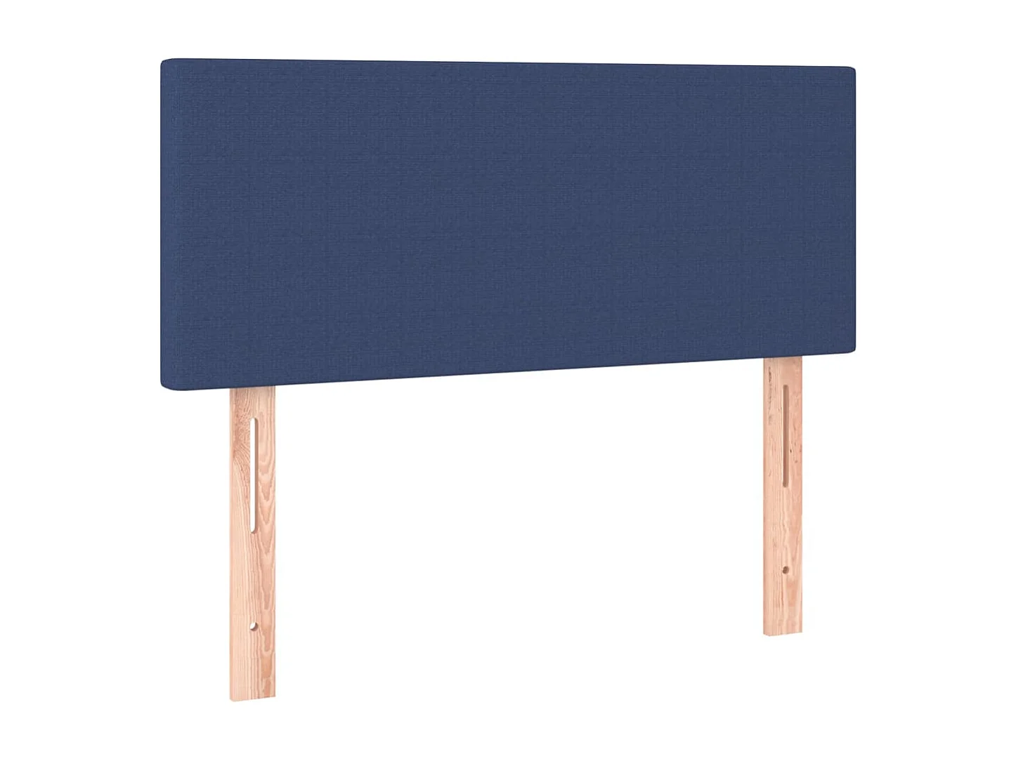 Blauw hoofdbord 100x5x78/88 cm Stof
