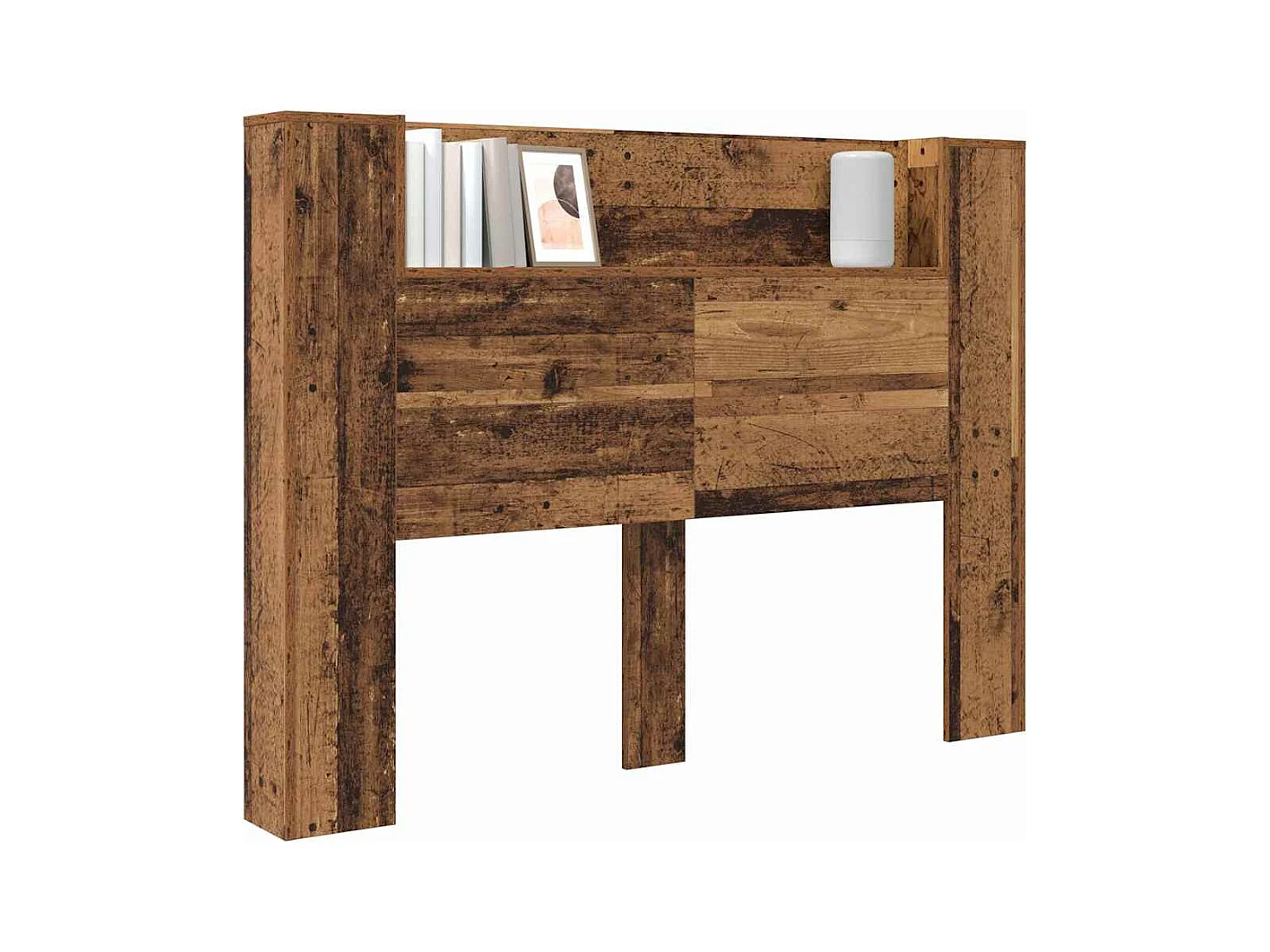 Cabecero de madera antiguo Gabinete de madera de ingeniería