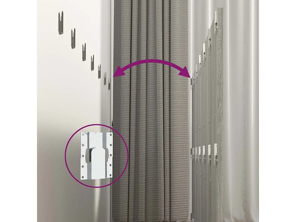 Testiera in legno ingegnerizzato grigio Sonoma con armadietti