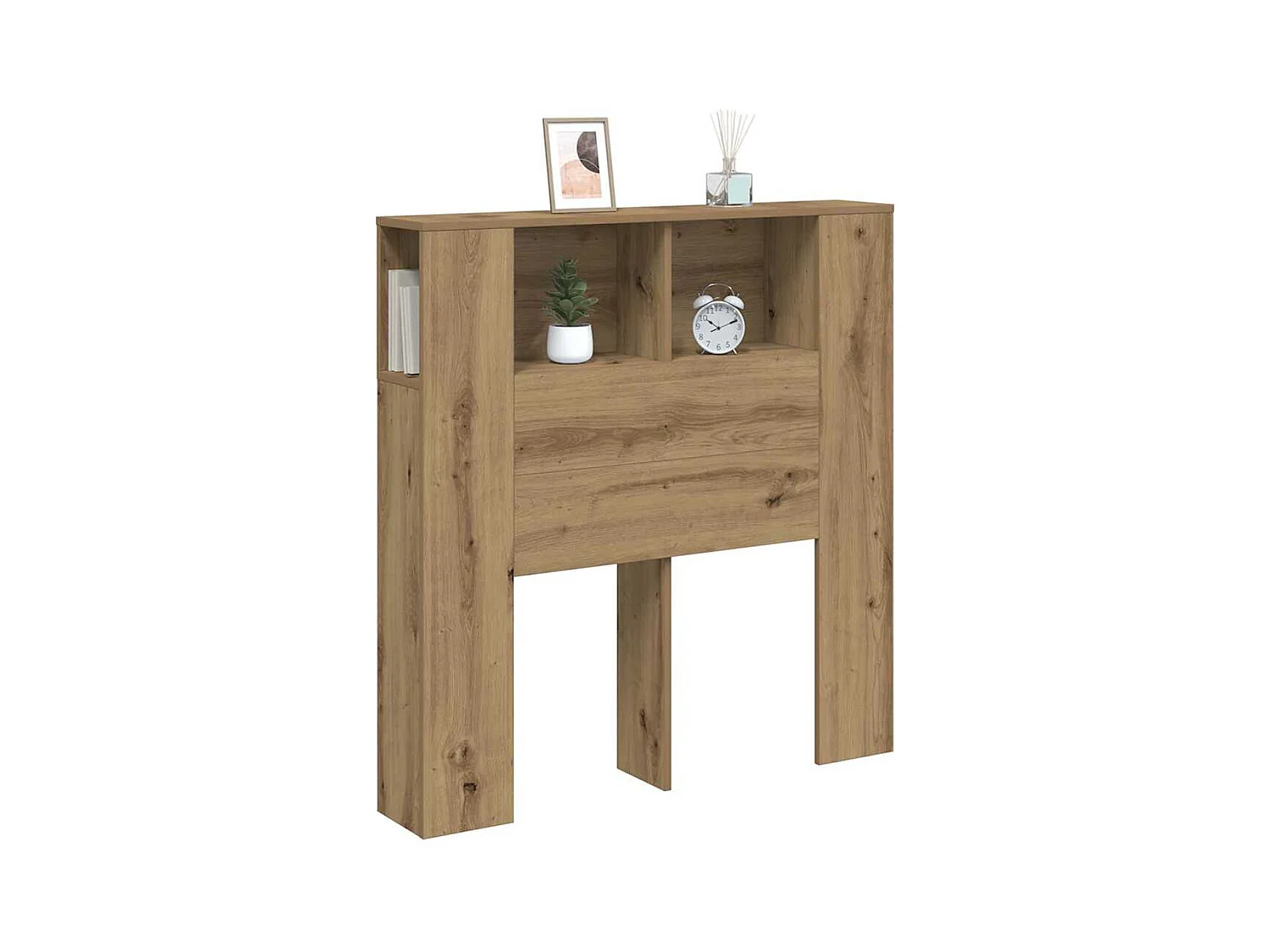 Cabecero de roble artesanal 100x18,5x102,5 cm