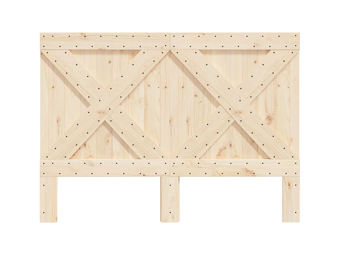Hoofdbord 140x104 cm massief grenenhout