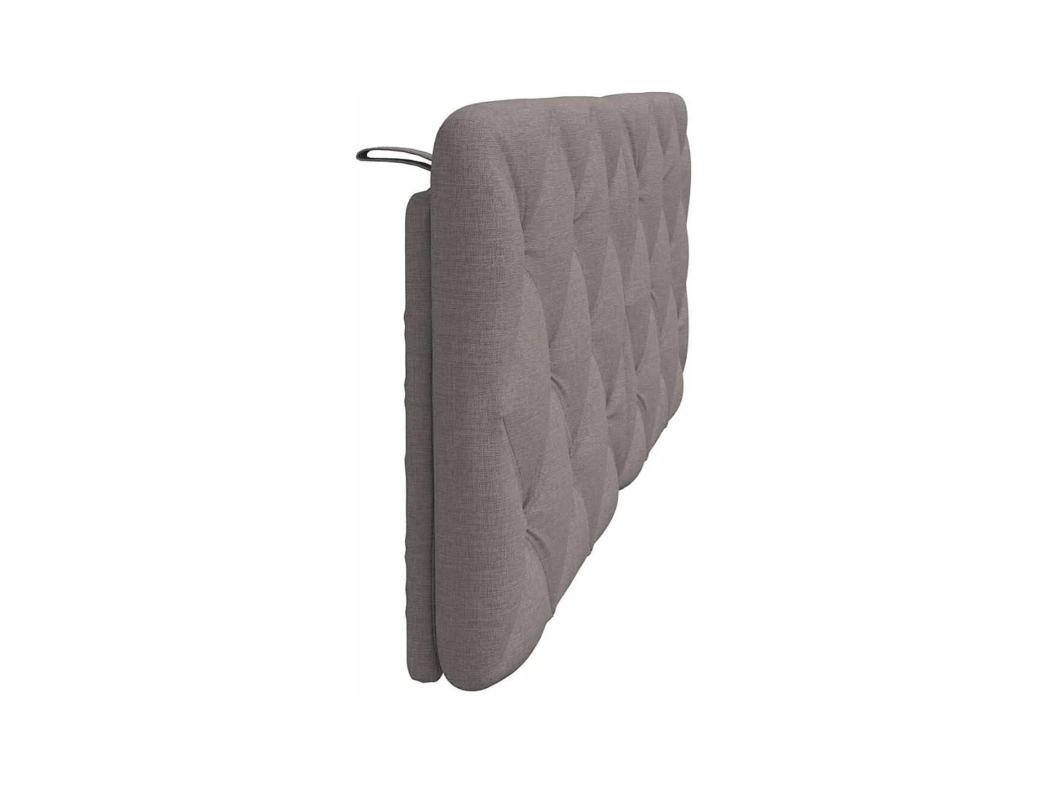 Cojín cabecero tela color topo 140 cm