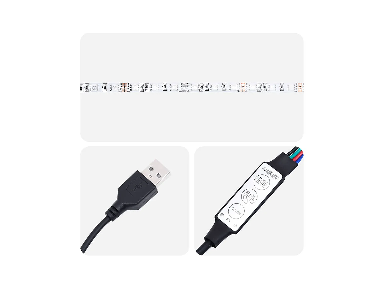 LED hoofdbord in handgemaakt eikenhout 160x18,5x103,5 cm