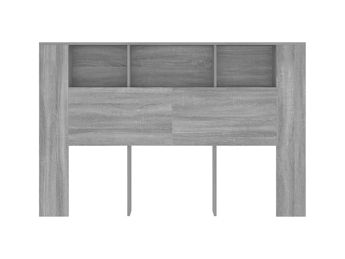 Sonoma grijs hoofdeinde kast 160x18.5x104.5 cm
