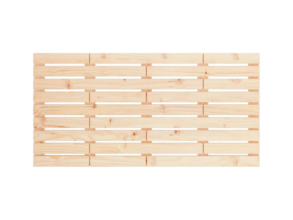 Cabecero de pared 141x3x63 cm Madera maciza de pino