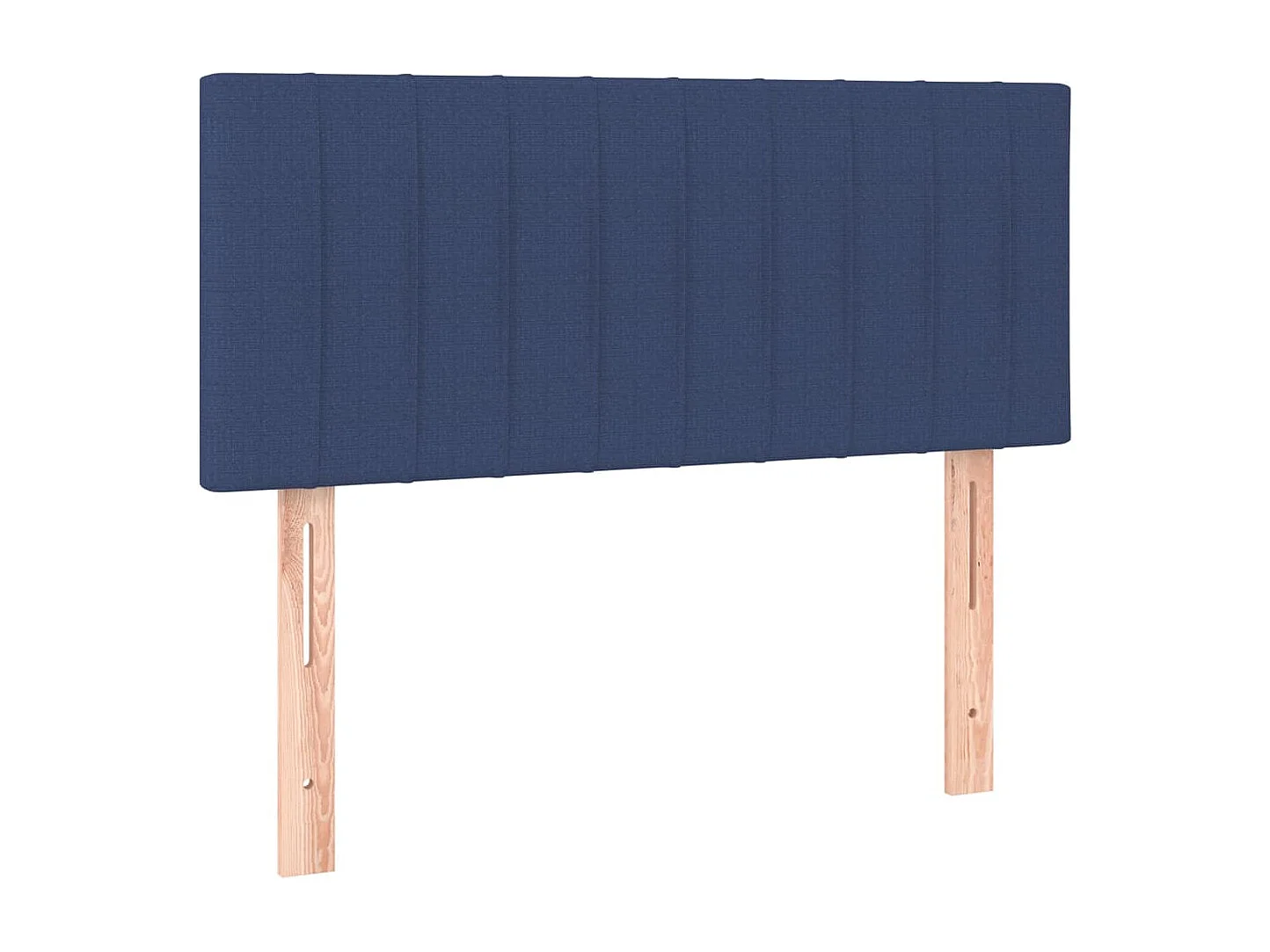 Blauw hoofdbord 100x5x78/88 cm Stof