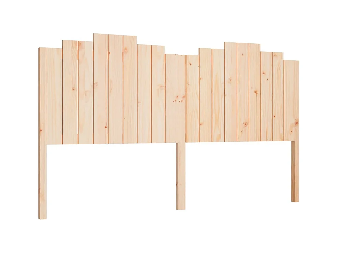 Cabecero 186x4x110 cm Madera maciza de pino