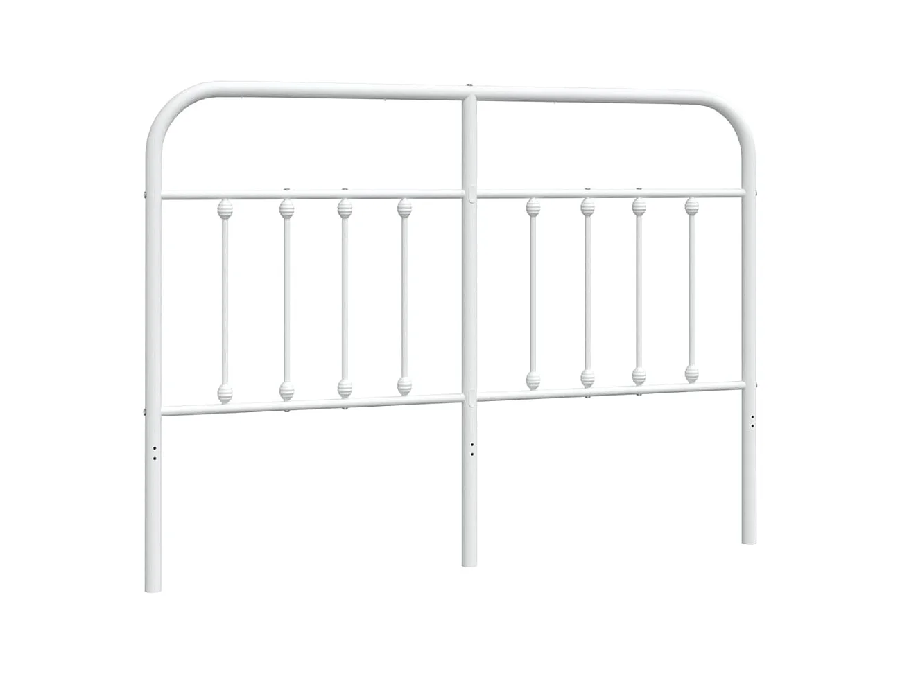 Cabecero de metal blanco 140 cm