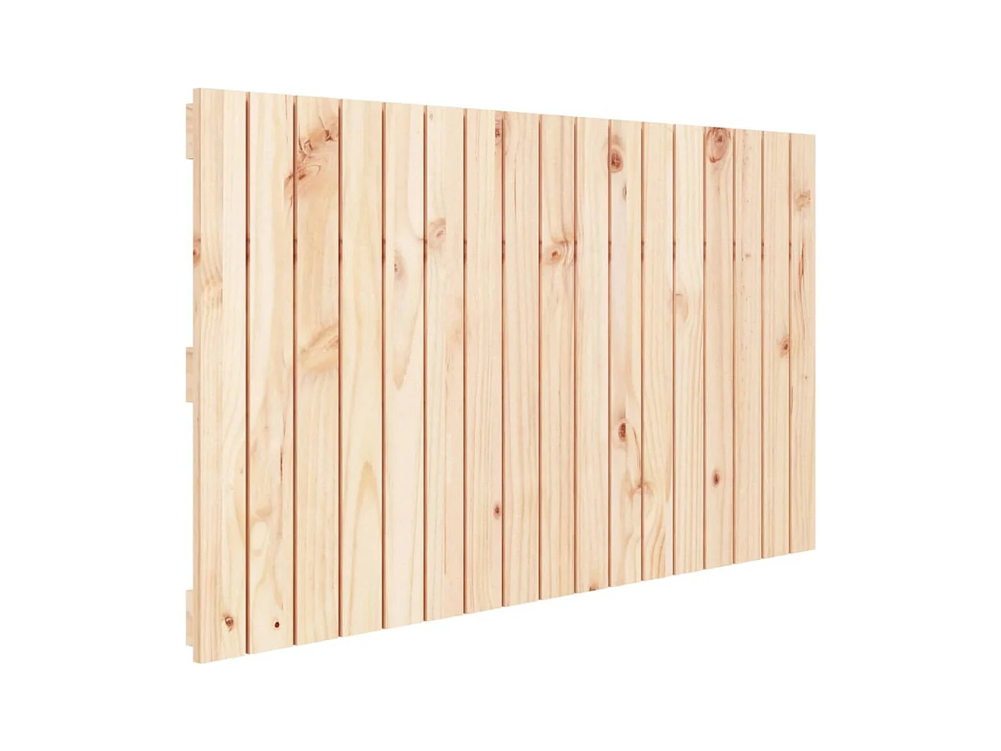 Cabecero de pared 108x3x60 cm Madera maciza de pino