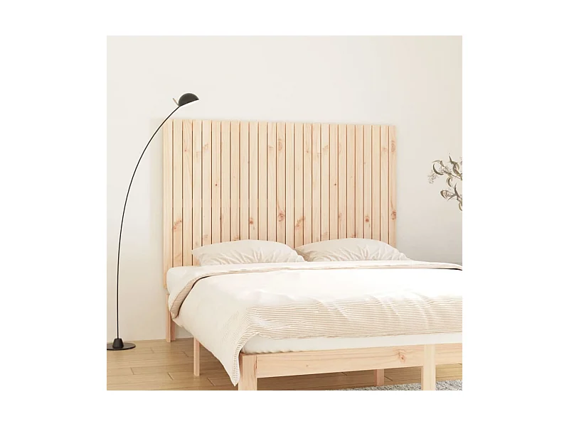 Wandhoofdbord 166x3x110 cm Massief grenenhout