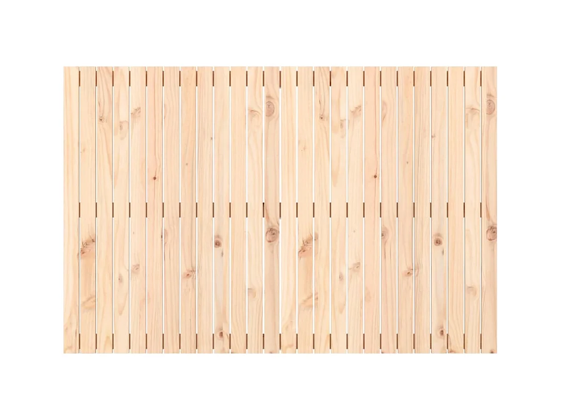 Wandhoofdbord 166x3x110 cm Massief grenenhout