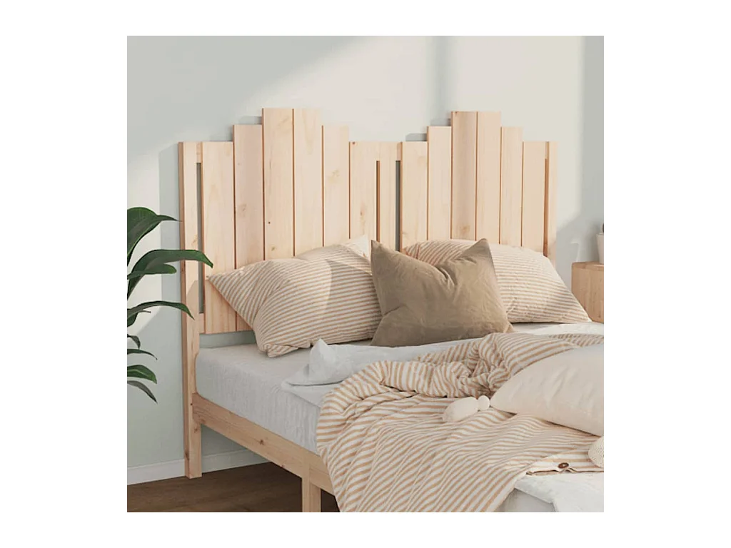 Cabecero 146x4x110 cm Madera maciza de pino
