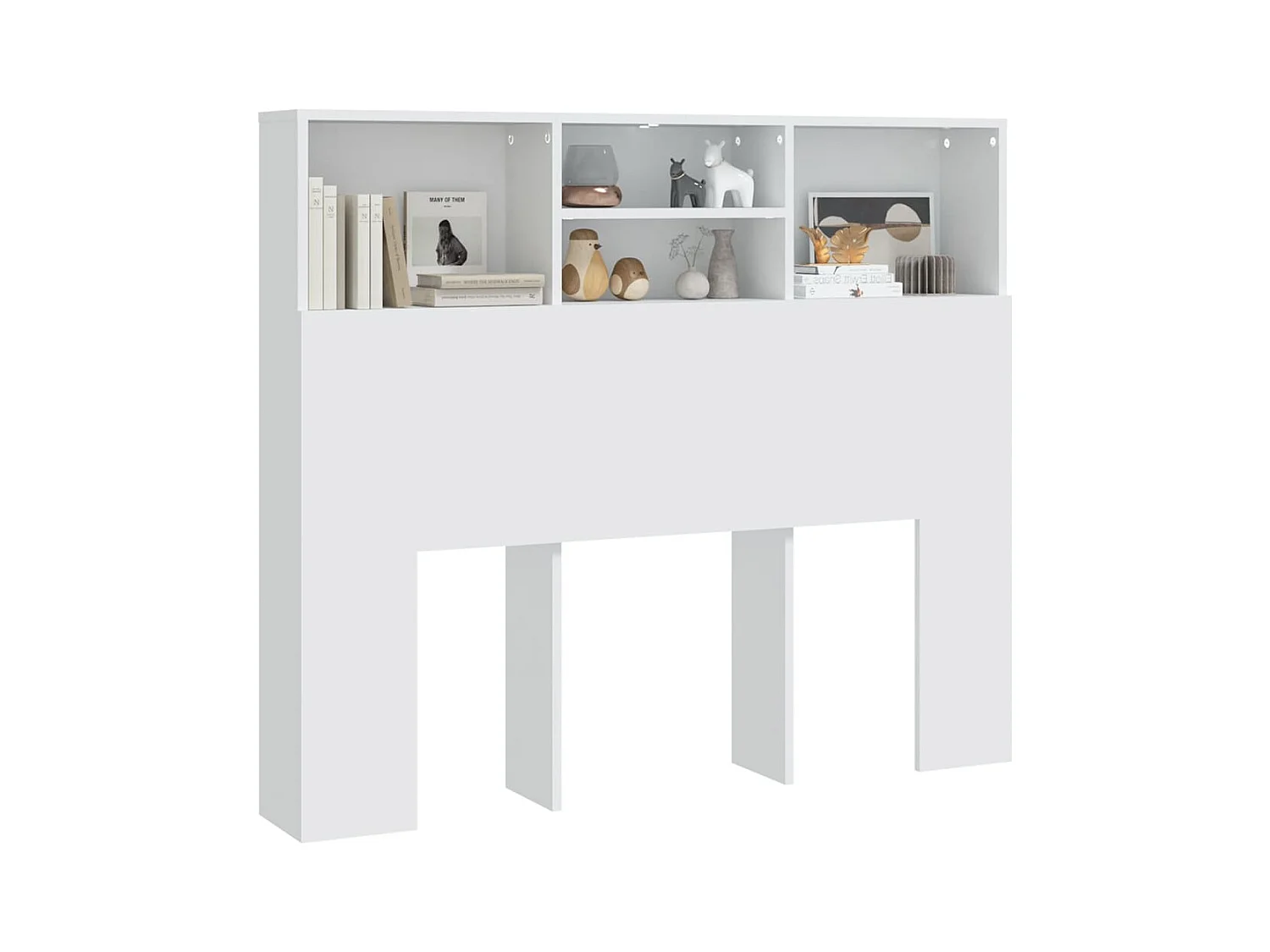 Cabecero blanco 120x19x103,5 cm