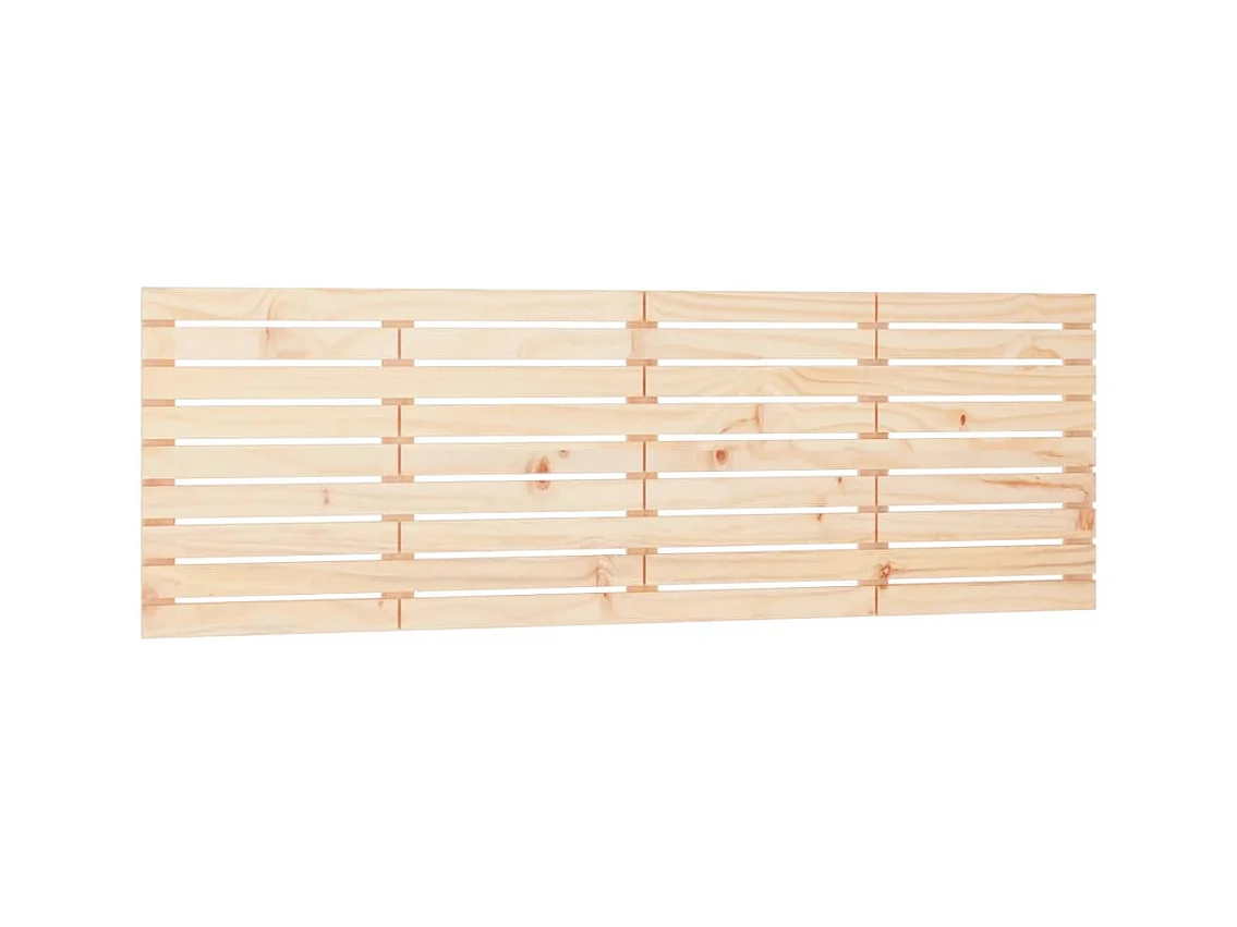 Wandhoofdbord 206x3x63 cm Massief grenenhout
