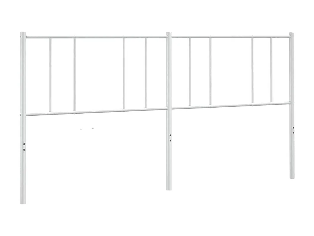 Cabecero de metal blanco 180 cm