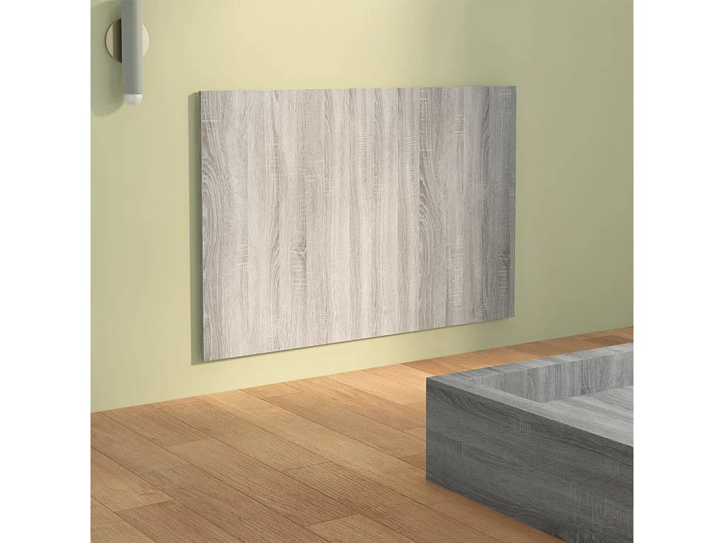 Tête de lit Sonoma gris 120x1,5x80 cm Bois d'ingénierie