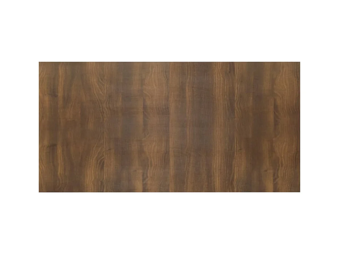 Cabecero Roble marrón 160x1,5x80 cm Madera de ingeniería