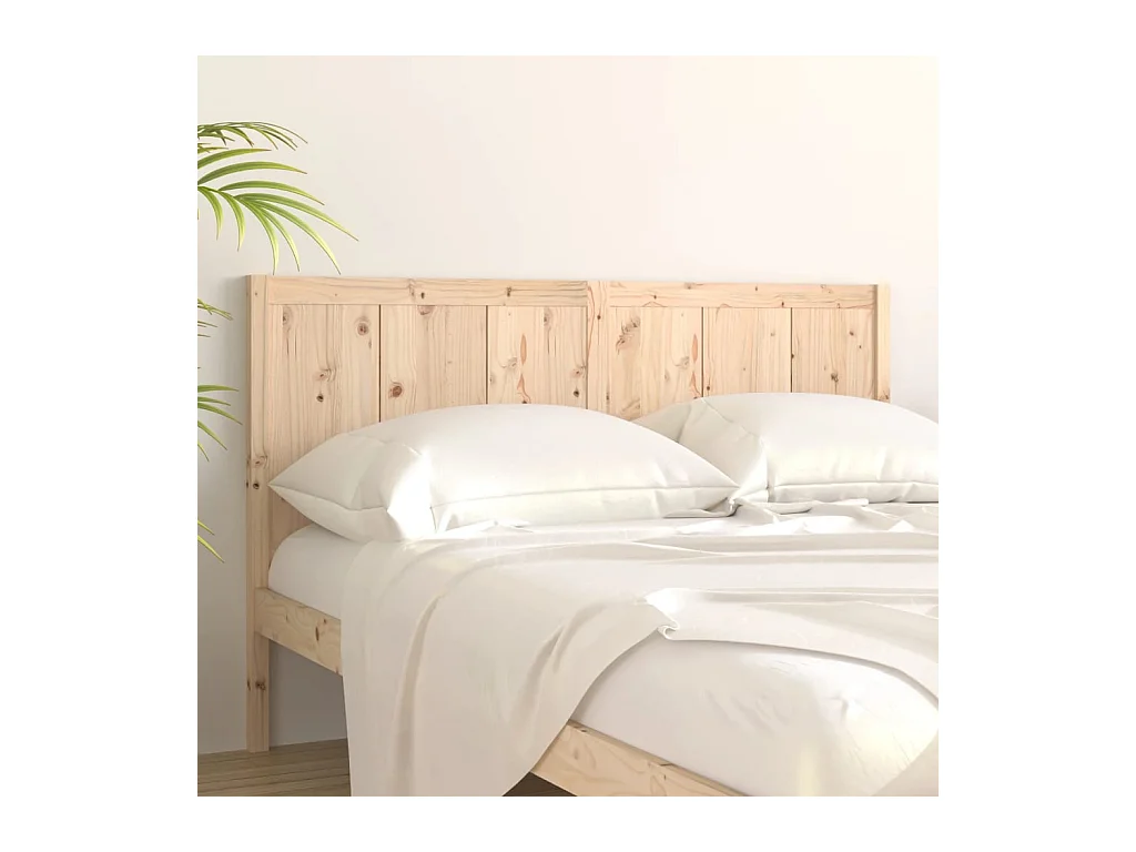 Kopfteil 205,5x4x100 cm Massivholz Kiefer