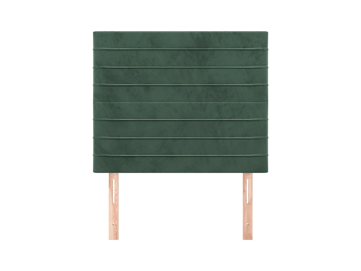 Hoofdborden 2 stuks Donkergroen 90x5x78/88 cm Fluweel