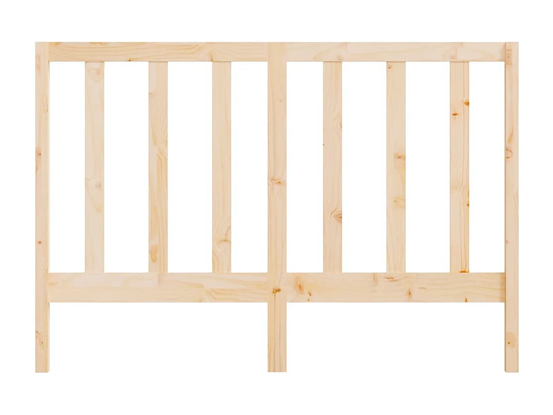 Hoofdbord 146x4x100 cm Massief grenenhout