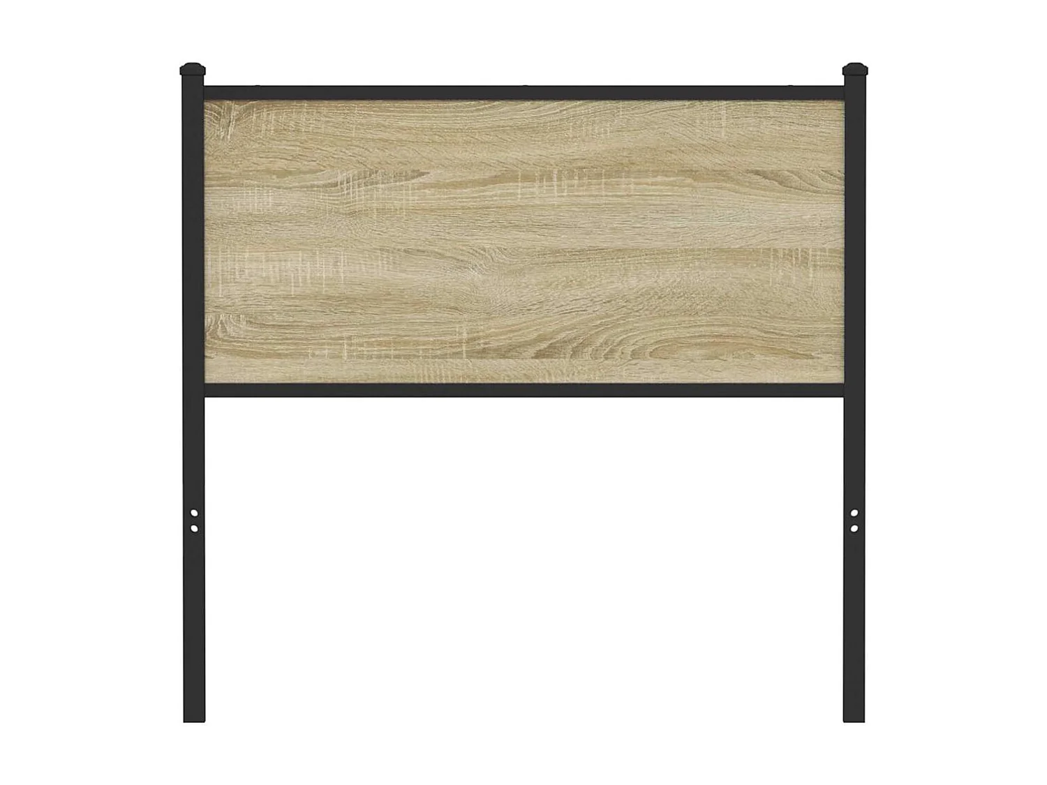 Sonoma 90 cm hoofdbord van bewerkt hout en staal