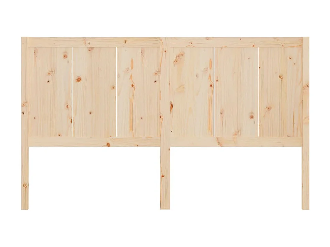 Testiera 125,5x4x100 cm Legno massello di pino