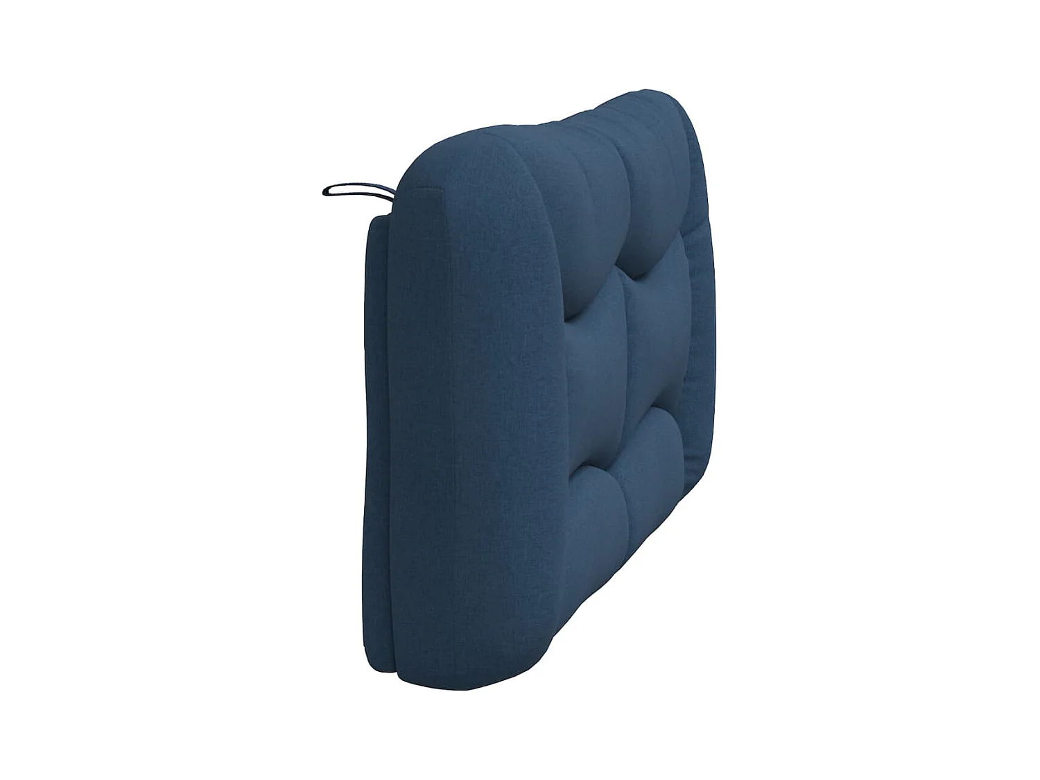 Blauw hoofdbordkussen 140 cm stof