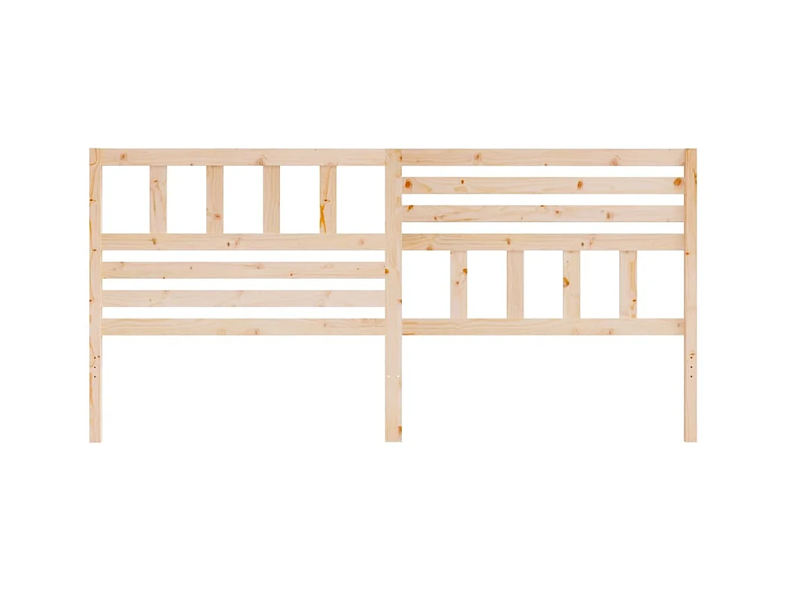 Tête de lit 186x4x100 cm Bois massif de pin