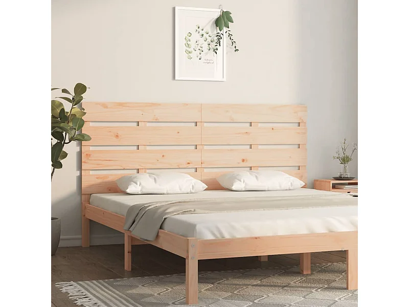 Hoofdbord 200x3x80 cm Massief grenenhout