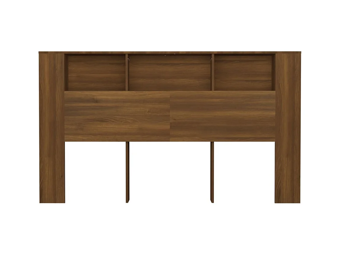 Hoofdbordkast Bruin eiken 180x18,5x104,5 cm