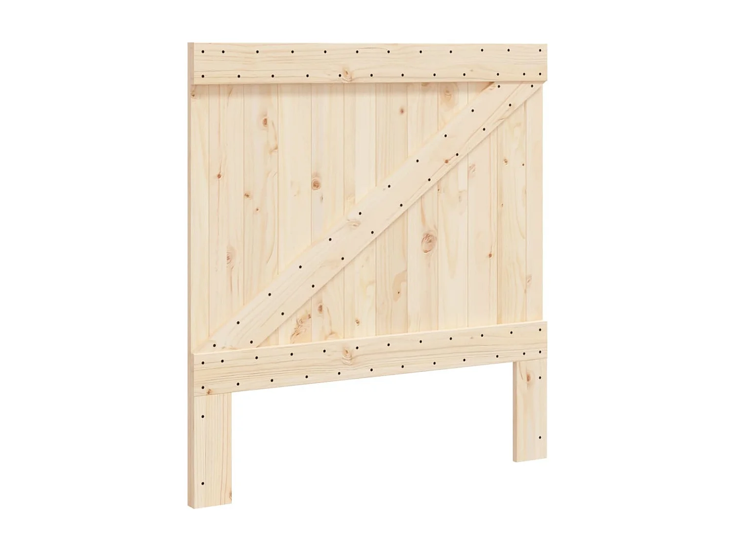 Hoofdbord 100x104 cm massief grenenhout