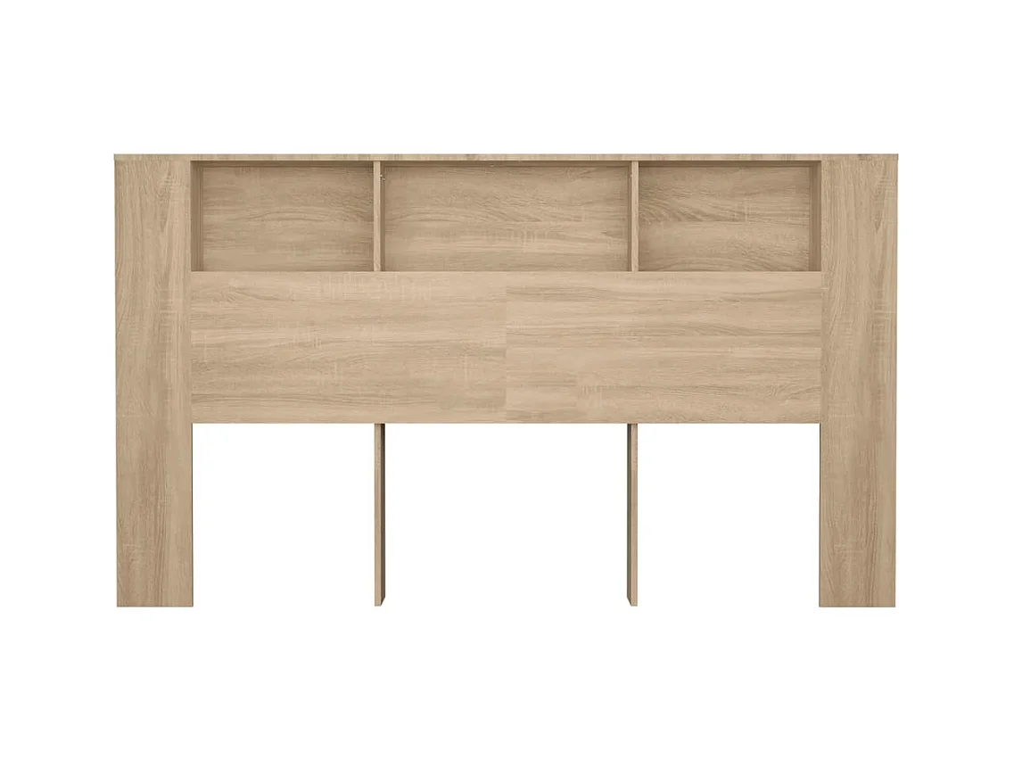 Cabecero de cama roble Sonoma 180x18,5x104,5 cm