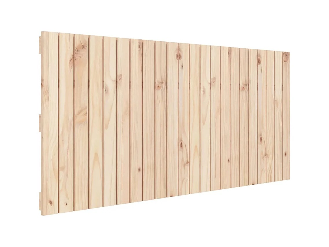 Wandhoofdbord 140x3x60 cm Massief grenenhout