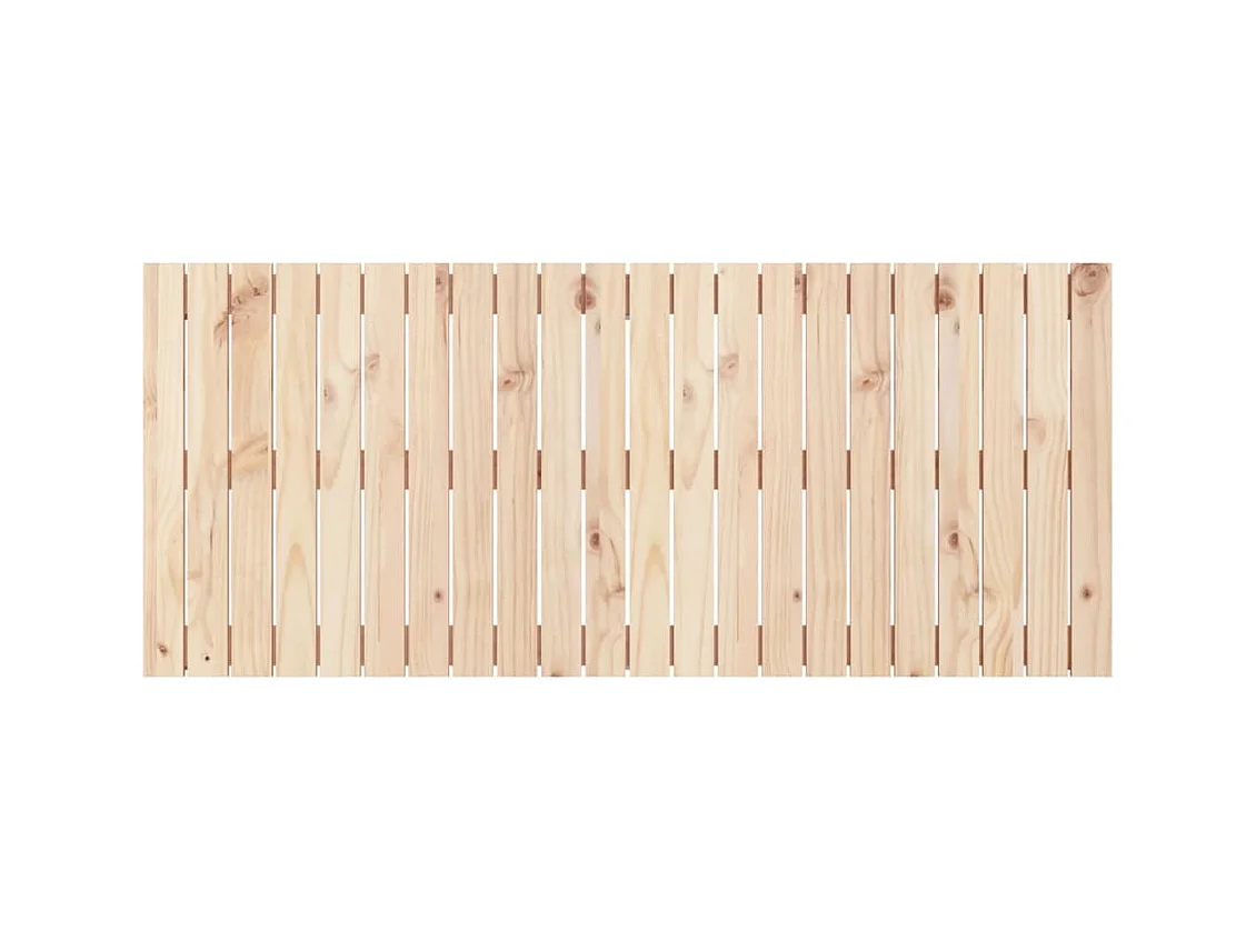 Wandhoofdbord 140x3x60 cm Massief grenenhout
