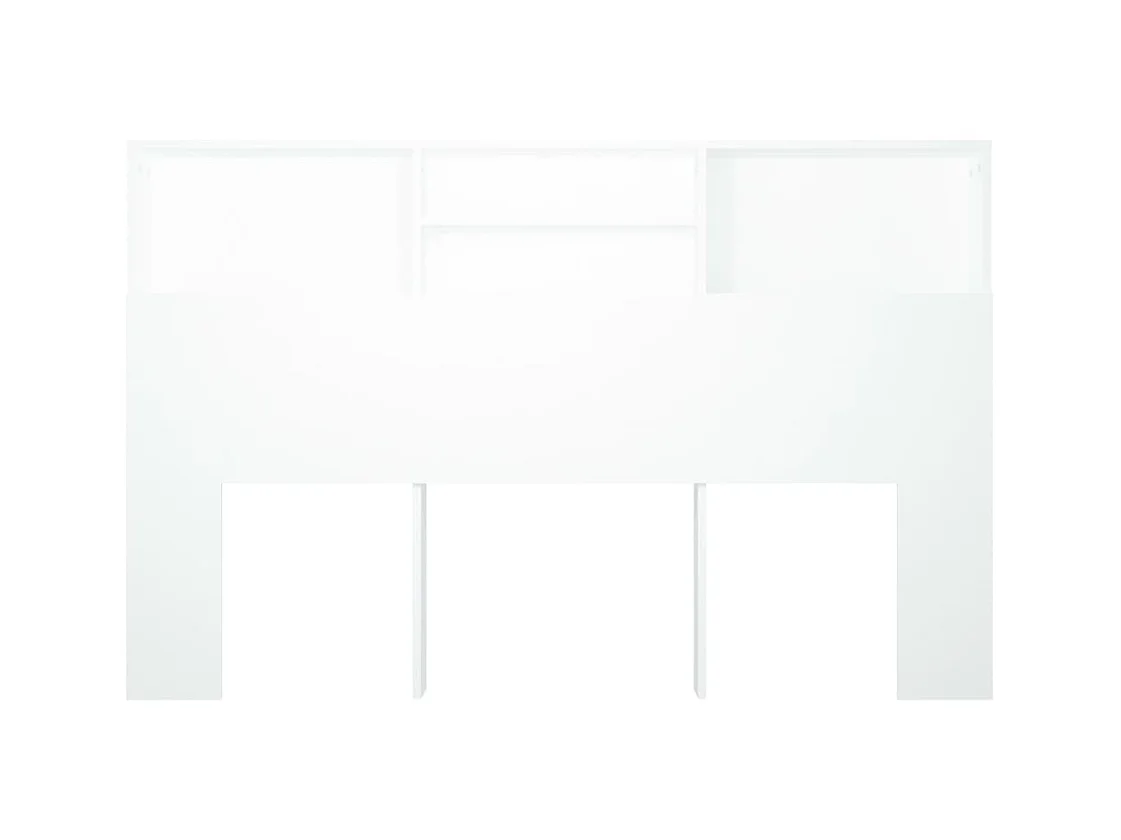 Cabecero blanco mueble 160x19x103,5 cm