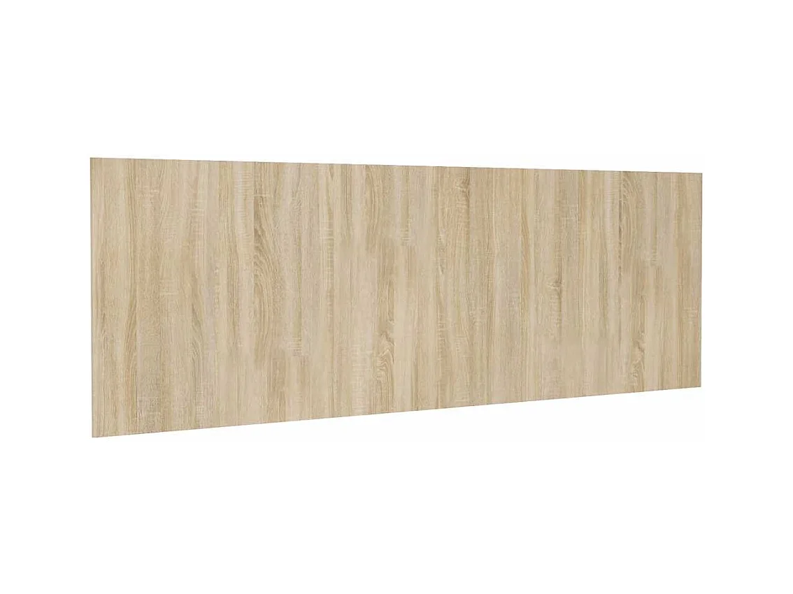 Hoofdbord aan de muur Sonoma eiken 240x1,5x80 cm Technisch hout