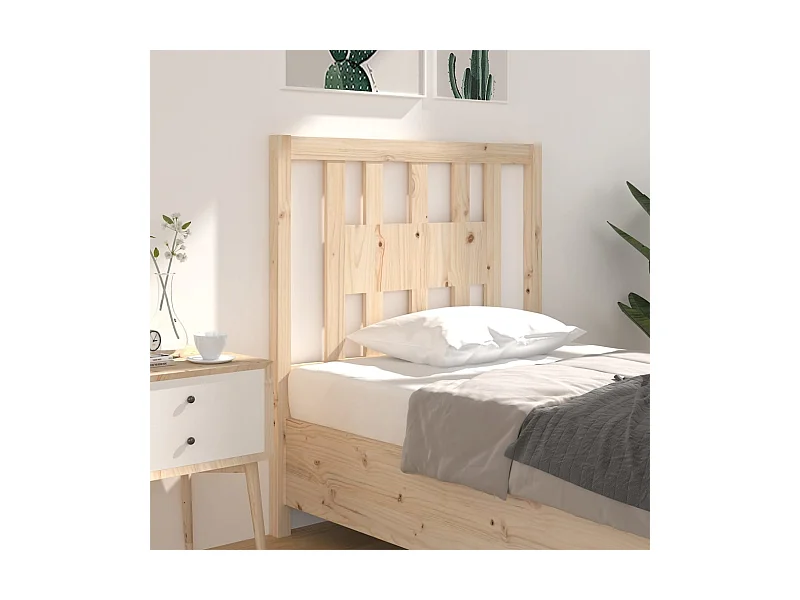 Hoofdbord 96x4x100 cm Massief grenenhout