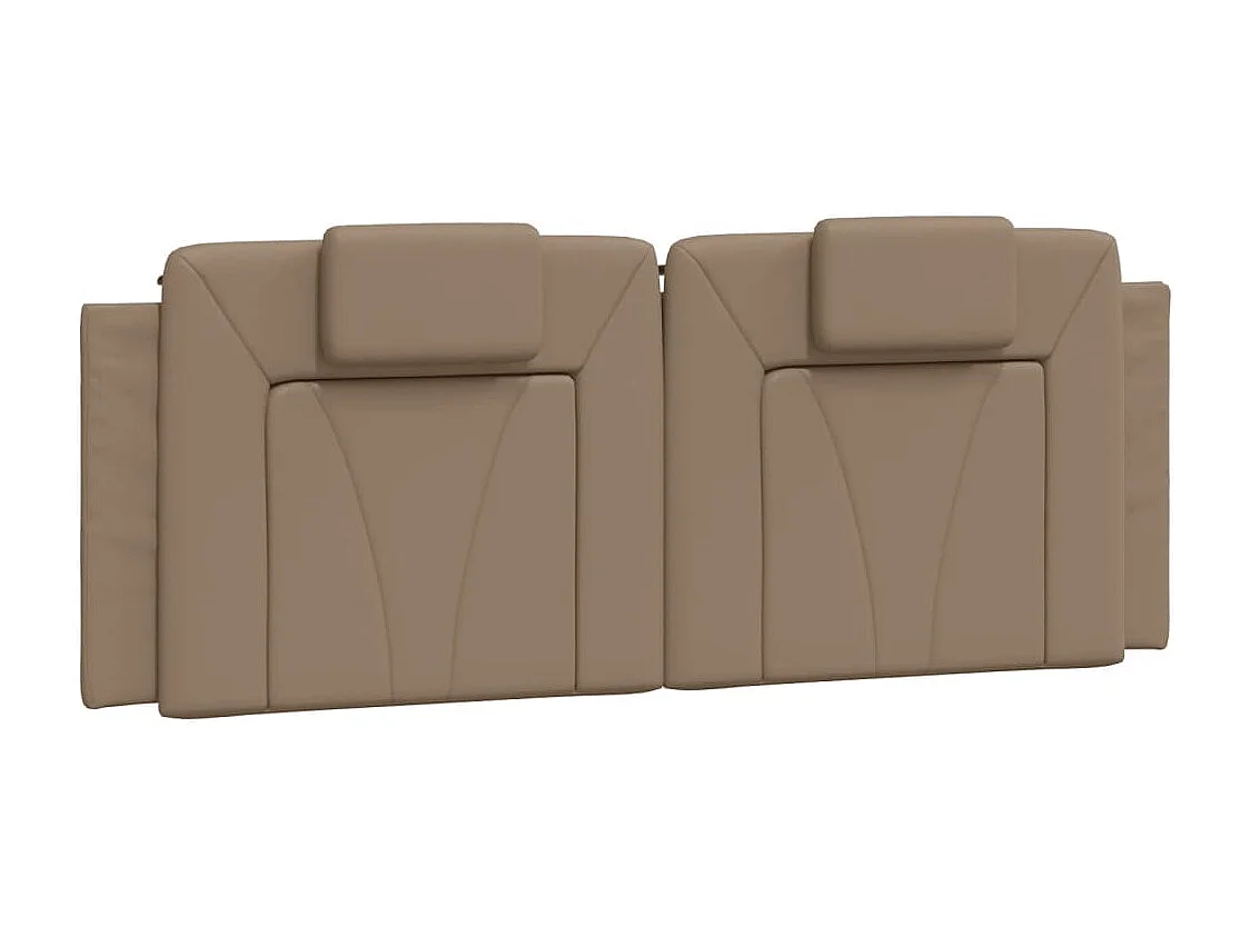 Cuscino testiera Cappuccino 120 cm in similpelle