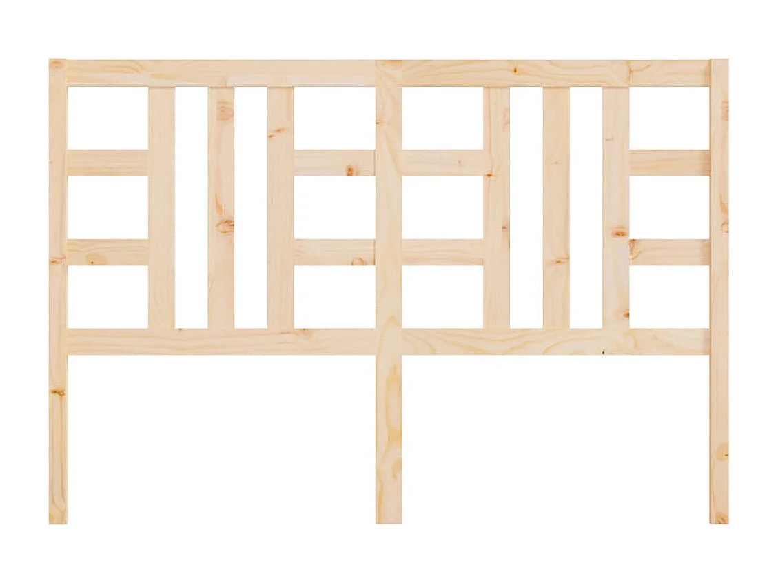 Tête de lit 126x4x100 cm Bois massif de pin