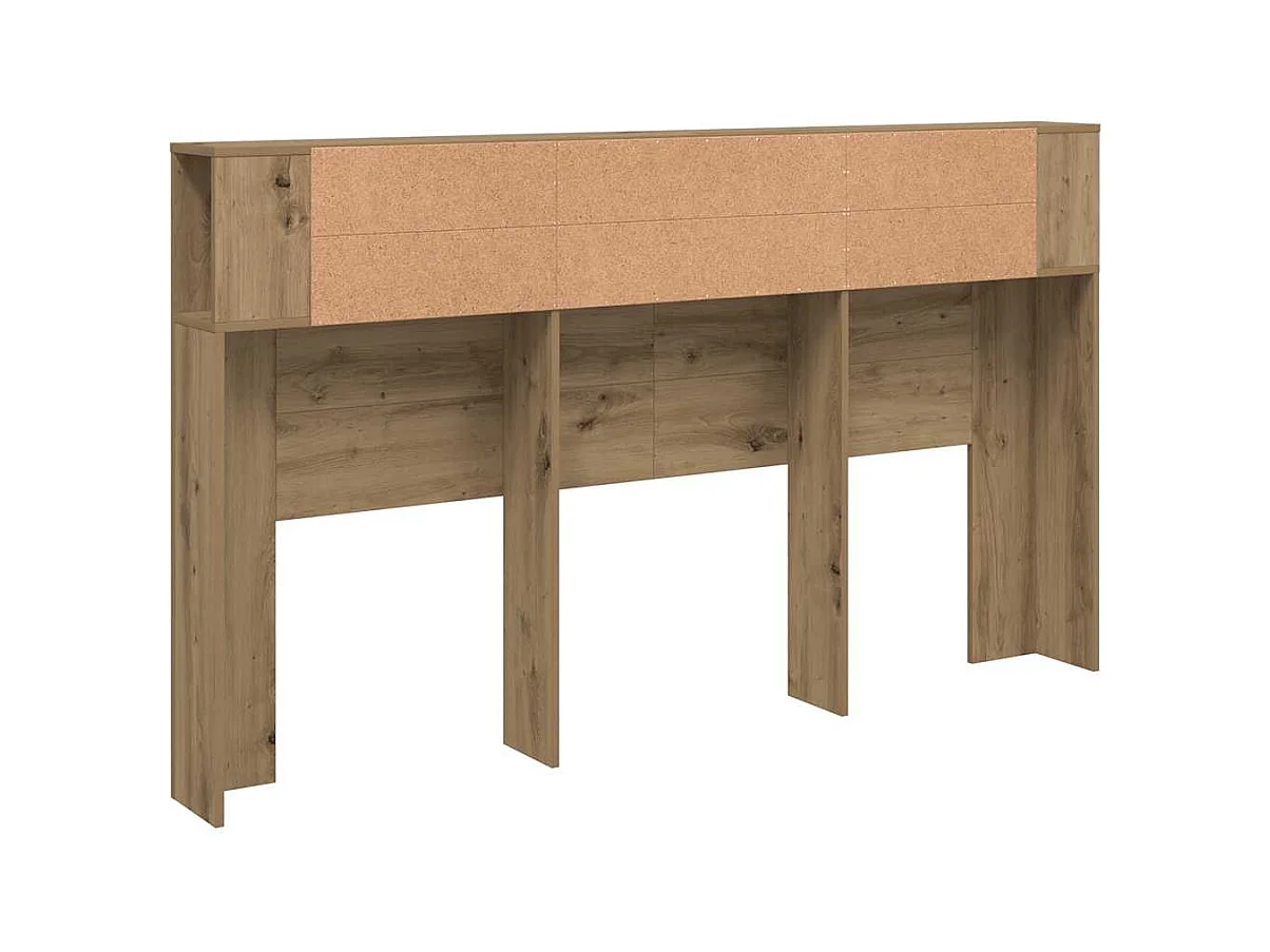 Cabecero de roble artesanal 180x18,5x102,5 cm