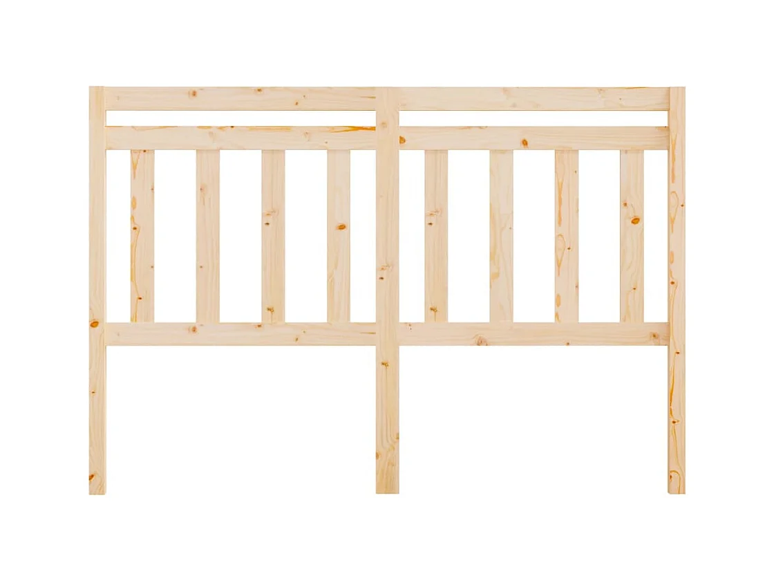 Cabecero 140x4x100 cm Madera maciza de pino