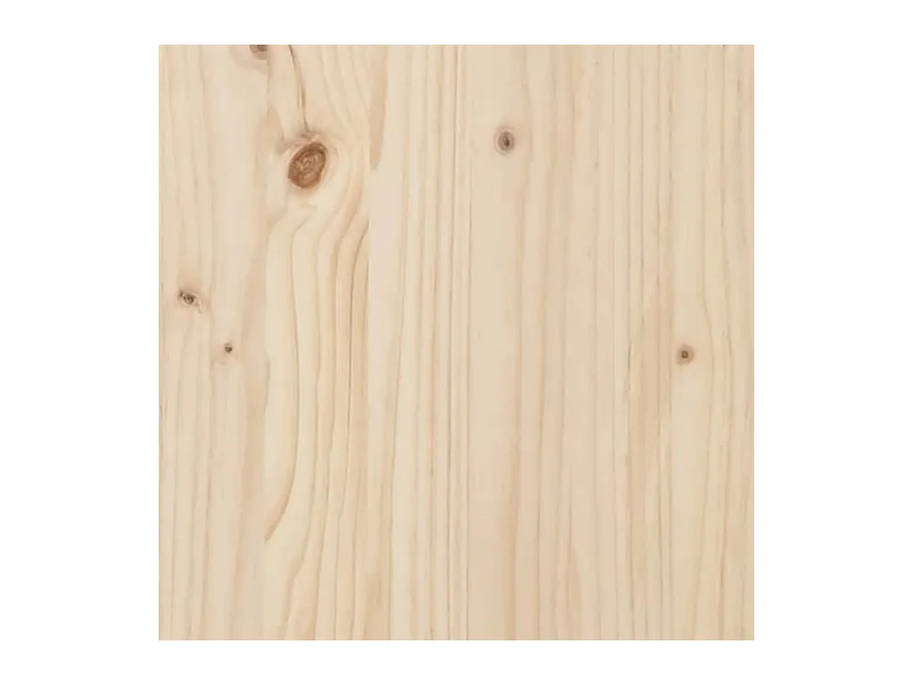 Cabecero 140x4x100 cm Madera maciza de pino